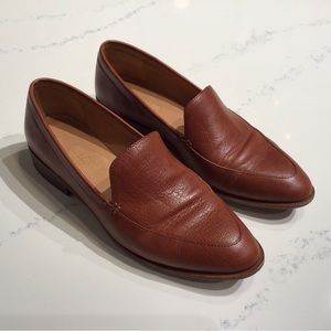 Madewell Frances Loafer size 7 burnished mahogany